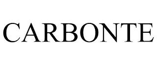 CARBONTE trademark