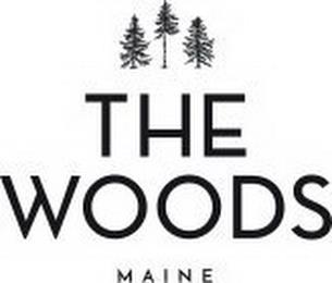 THE WOODS MAINE trademark