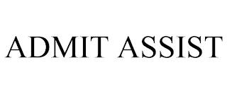 ADMIT ASSIST trademark