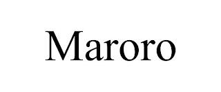 MARORO trademark