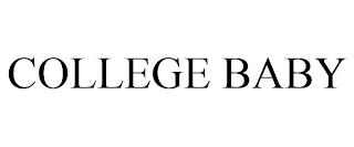 COLLEGE BABY trademark