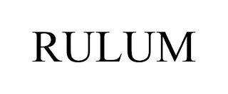 RULUM trademark