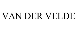 VAN DER VELDE trademark