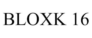 BLOXK 16 trademark