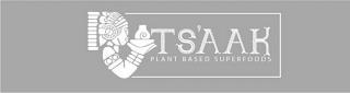 TS'AAK PLANT BASED SUPERFOODS trademark