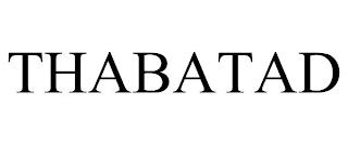 THABATAD trademark