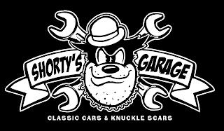 SHORTY'S GARAGE CLASSIC CARS AND KNUCKLESCARS trademark