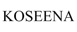 KOSEENA trademark