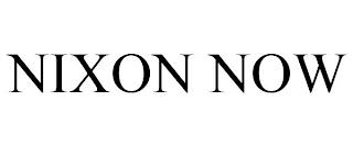 NIXON NOW trademark