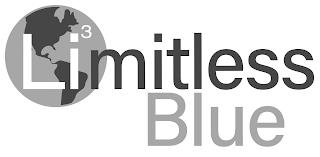 LI3MITLESS BLUE trademark