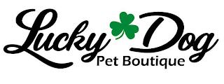 LUCKY DOG PET BOUTIQUE trademark