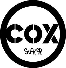 COX SUCKER trademark