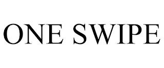 ONE SWIPE trademark