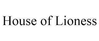 HOUSE OF LIONESS trademark