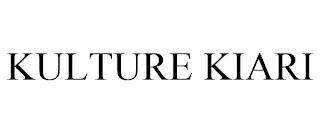 KULTURE KIARI trademark