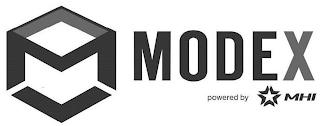 MODEX POWERED BY MHI trademark