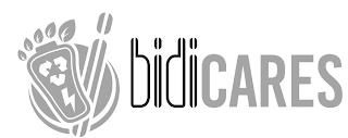 BIDI CARES trademark