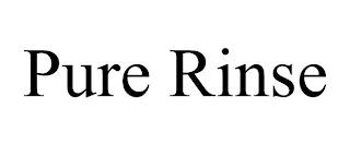 PURE RINSE trademark