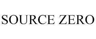 SOURCE ZERO trademark