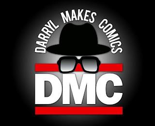 DARRYL MAKES COMICS DMC trademark