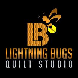 LB LIGHTNING BUGS QUILT STUDIO trademark