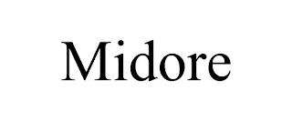 MIDORE trademark