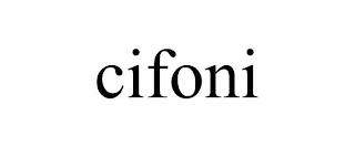 CIFONI trademark