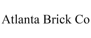 ATLANTA BRICK CO trademark