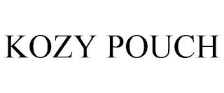 KOZY POUCH trademark