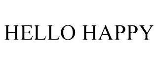 HELLO HAPPY trademark