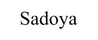 SADOYA trademark