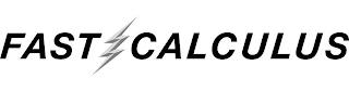 FAST CALCULUS trademark