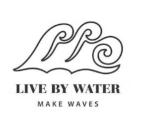 LIVE BY WATER MAKE WAVES trademark