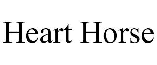 HEART HORSE trademark