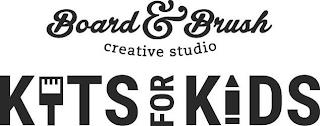 BOARD & BRUSH CREATIVE STUDIO KITS FOR KIDS trademark