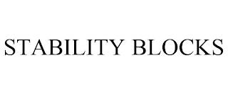 STABILITY BLOCKS trademark