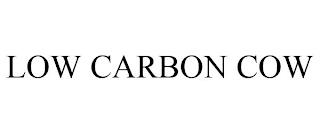 LOW CARBON COW trademark