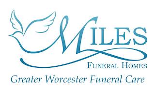 MILES FUNERAL HOME GREATER WORCESTER FUNERAL CARE trademark