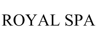 ROYAL SPA trademark