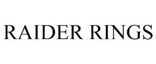 RAIDER RINGS trademark