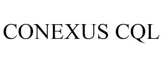 CONEXUS CQL trademark