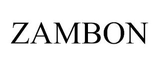 ZAMBON trademark