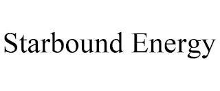 STARBOUND ENERGY trademark