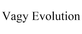 VAGY EVOLUTION trademark