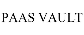 PAAS VAULT trademark