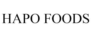 HAPO FOODS trademark