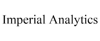 IMPERIAL ANALYTICS trademark