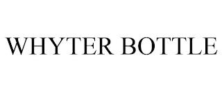 WHYTER BOTTLE trademark