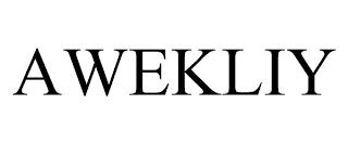 AWEKLIY trademark