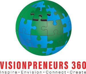 VISIONPRENEURS 360 INSPIRE · ENVISION · CONNECT · CREATE trademark